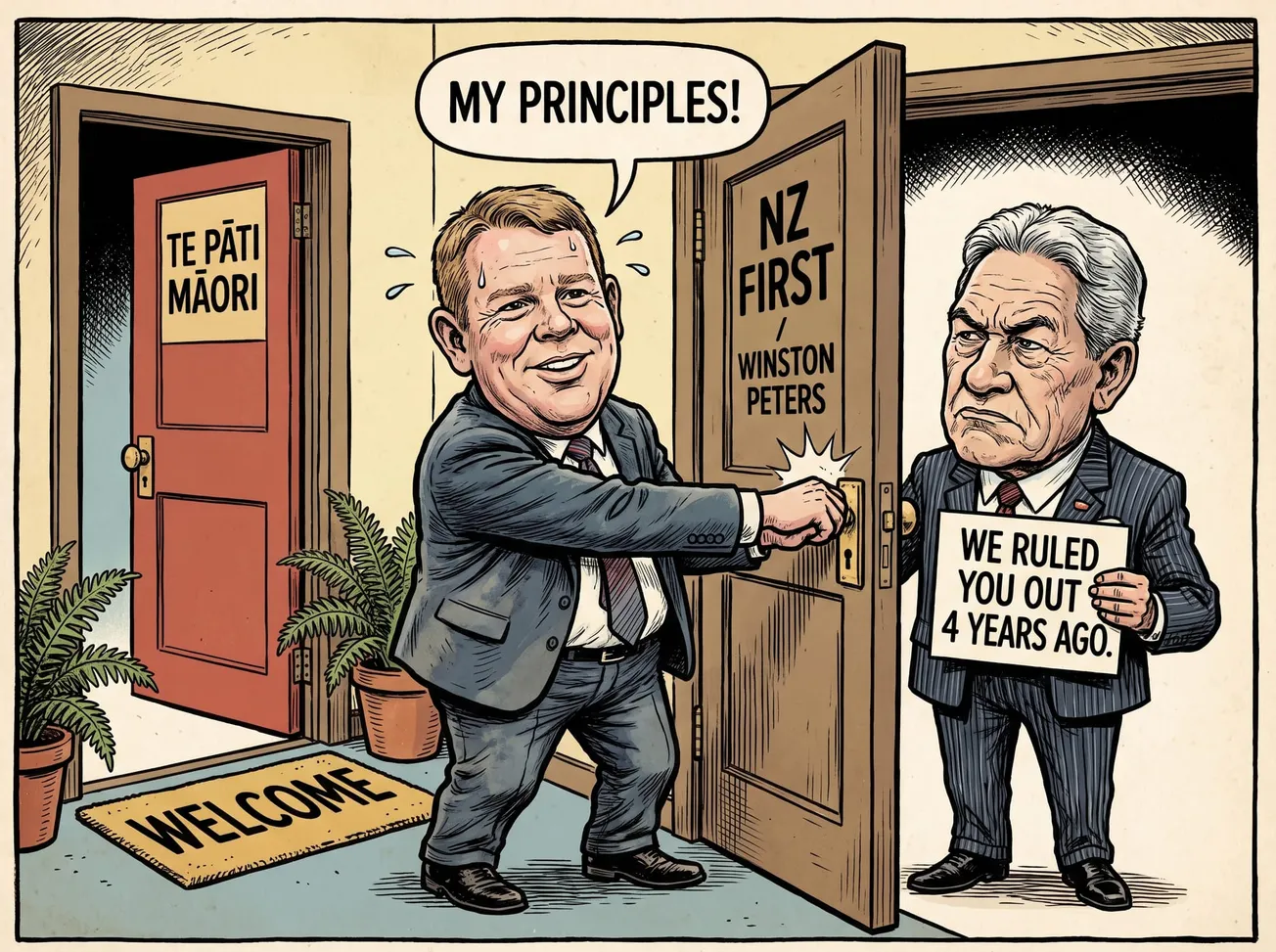 Hipkins Finally Rules Out Peters – Four Years Late and Full of Hypocrisy