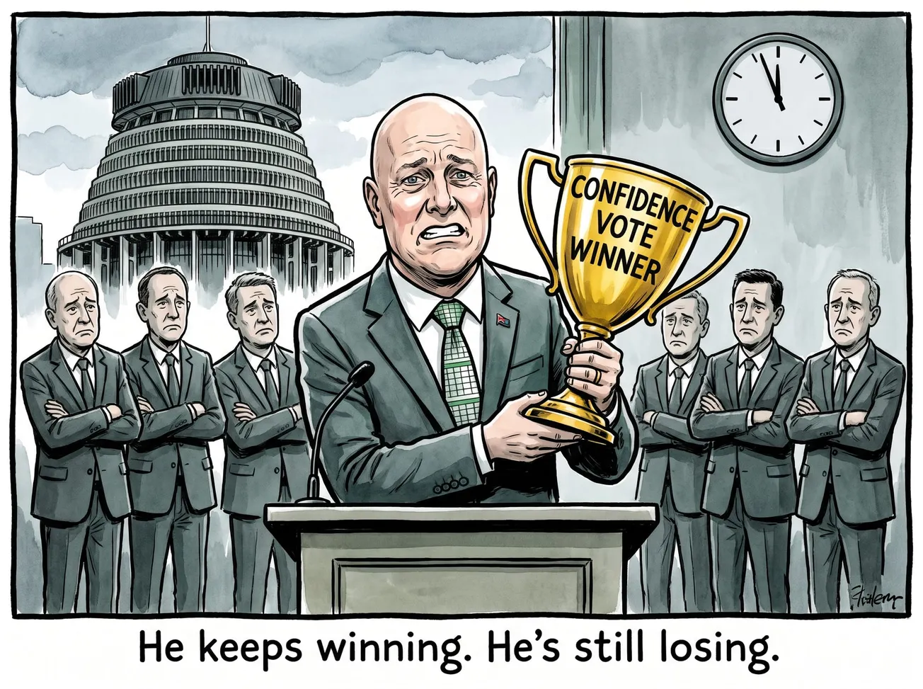 Luxon Wins the Vote but He’s Really the Loser
