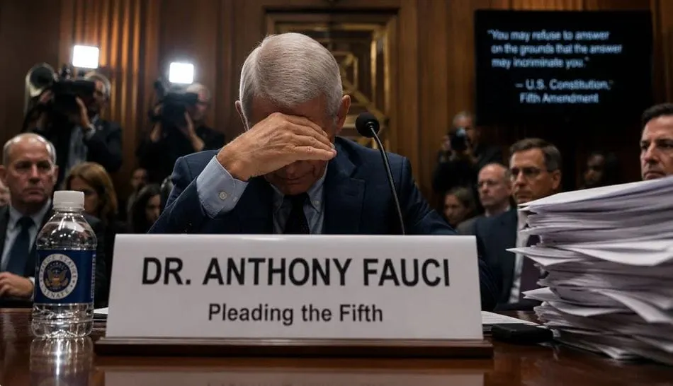 Fauci Forced To Plead the Fifth Amendment