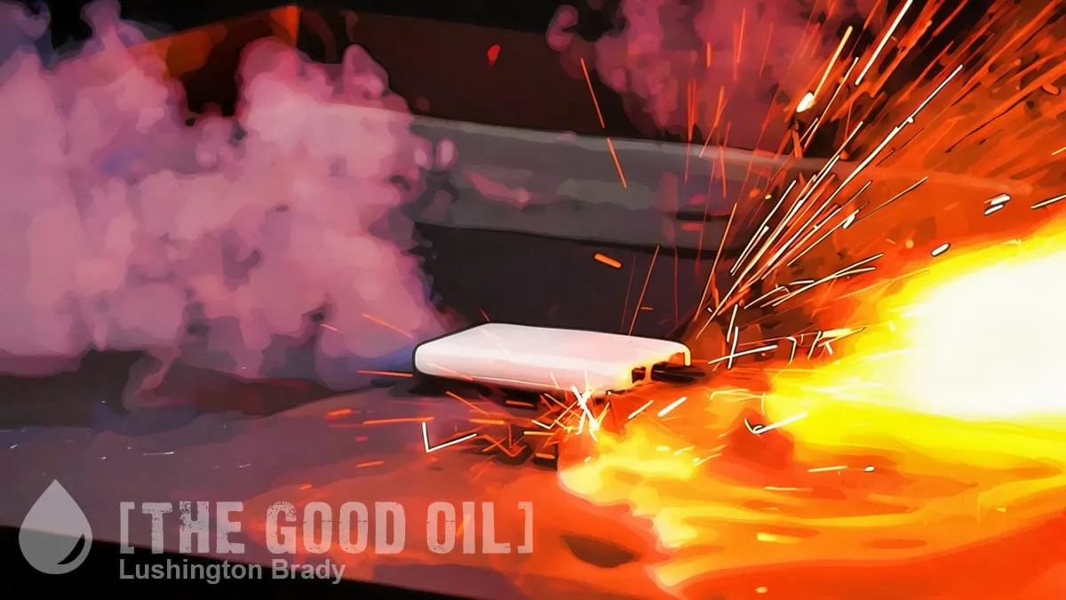 Flaming Batteries Are Just the Warm-up