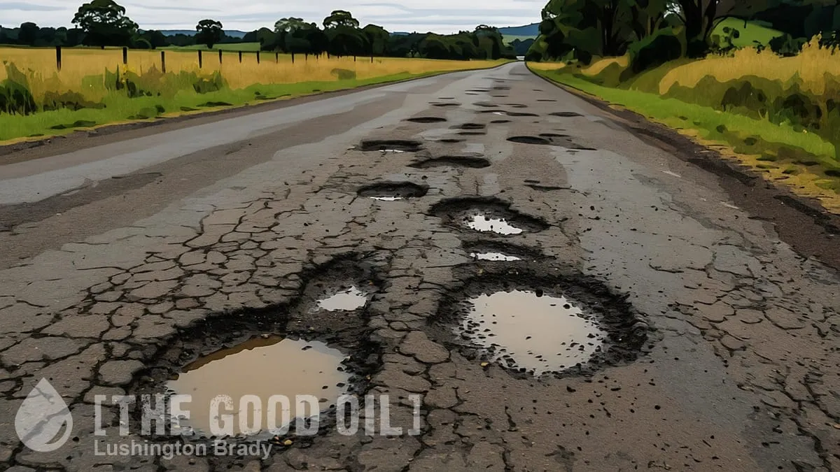 Black Holes and Pot Holes