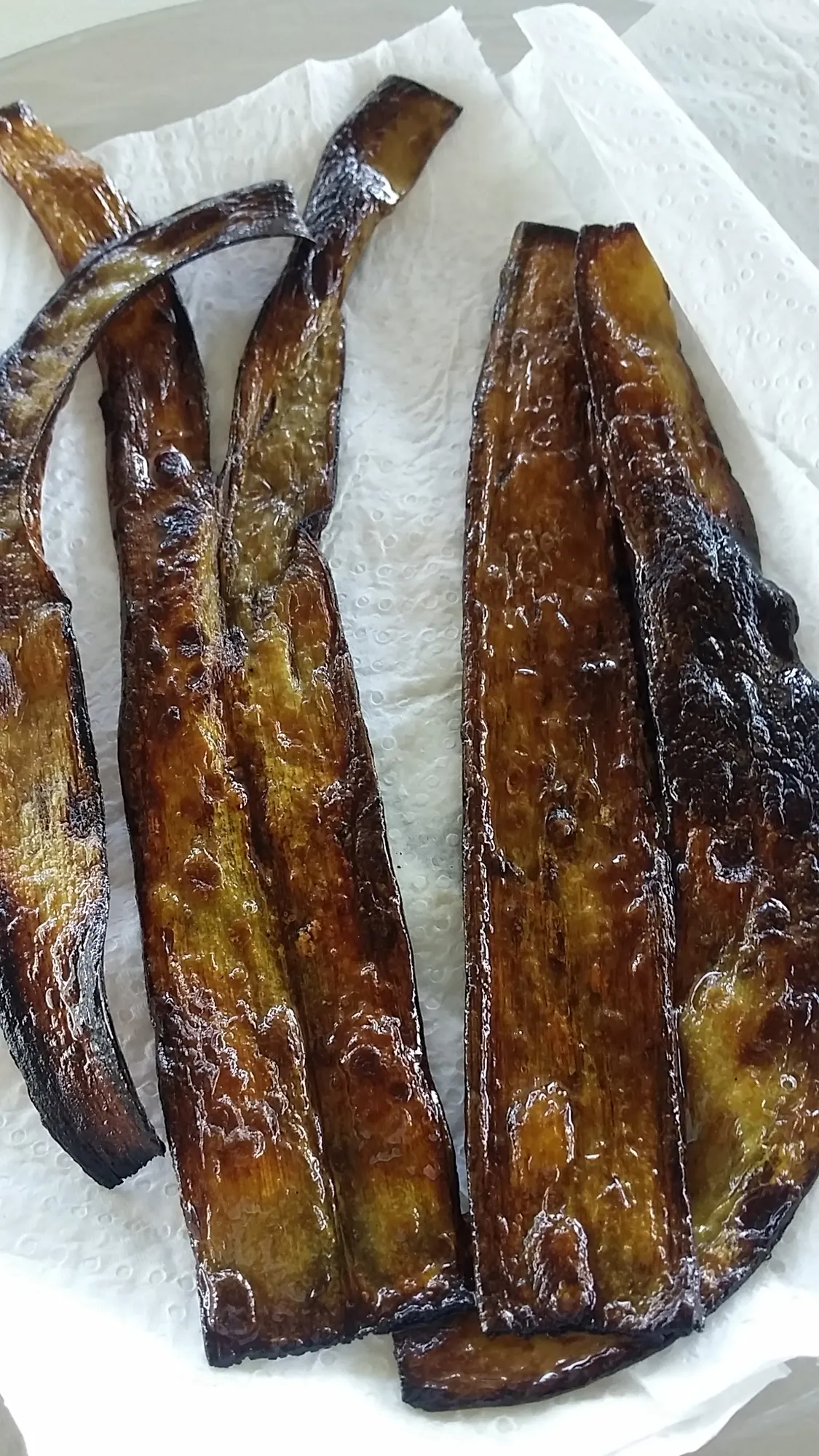 How to make Vegan banana bacon