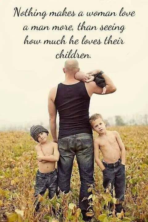 Father dad family sons