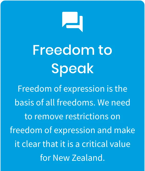 Freedom to Speak