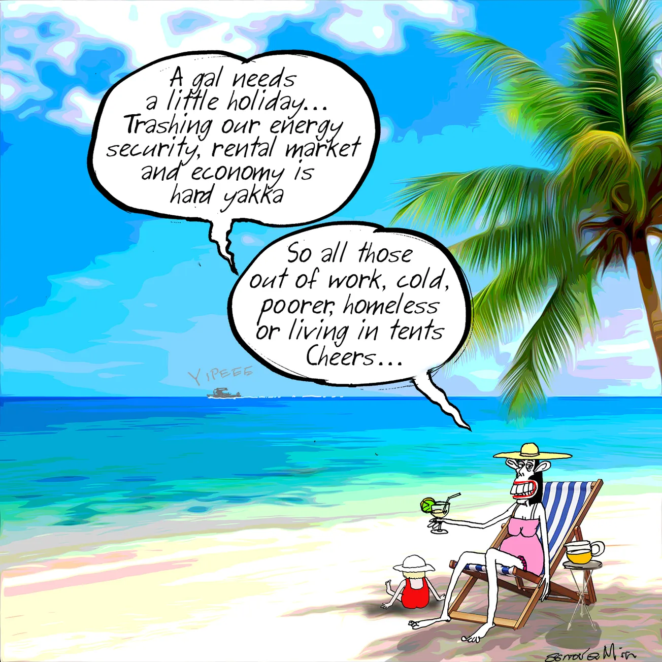 PM’s PR Agent Spills the Beans on Ardern’s SECRET Holiday, Courtesy of Compliant Media.