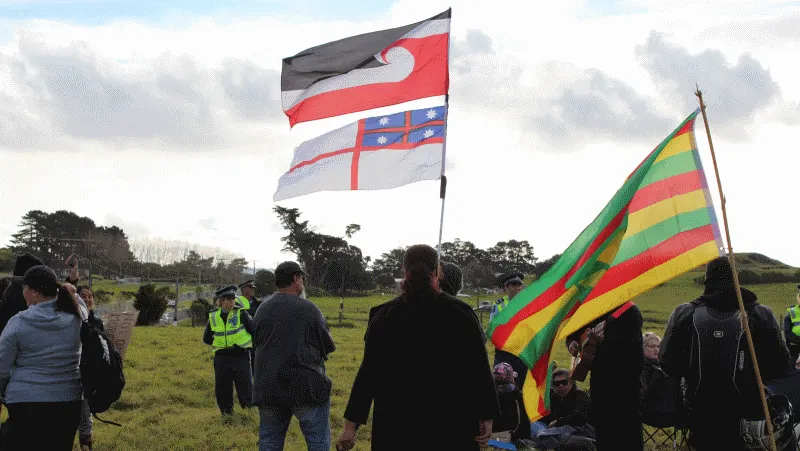 Labour Enables Radical Activists at Ihumatao
