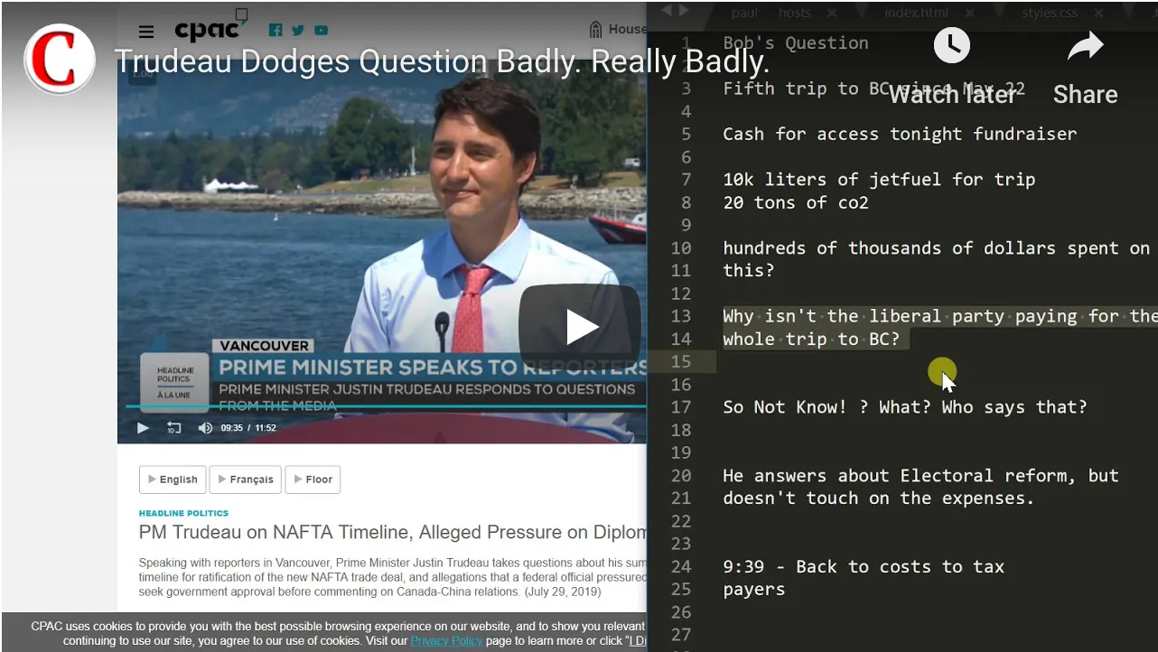 Is Trudeau Doing an Ardern or Ardern Doing a Trudeau?