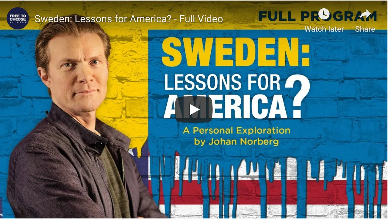 Sweden: Lessons for America?