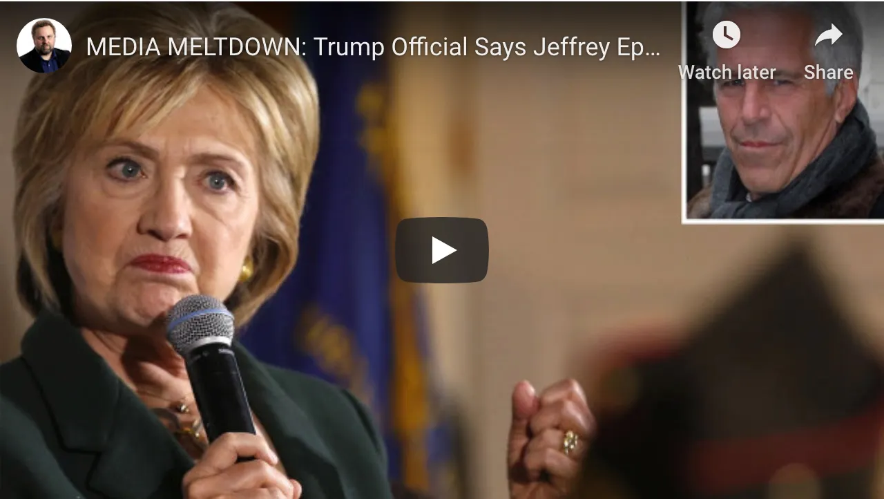 MEDIA MELTDOWN: Trump Official Says Jeffrey Epstein was ‘Hillary’d’
