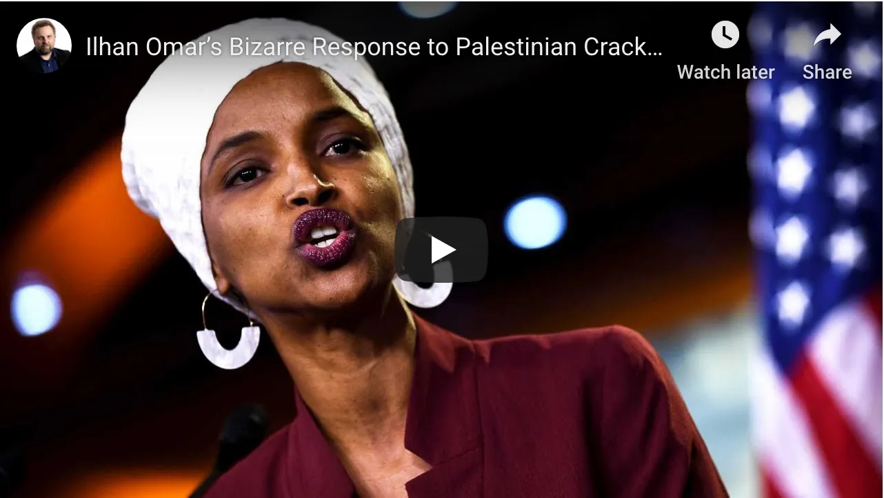 Ilhan Omar’s Bizarre Response to Palestinian Crackdown on LGBT Group!