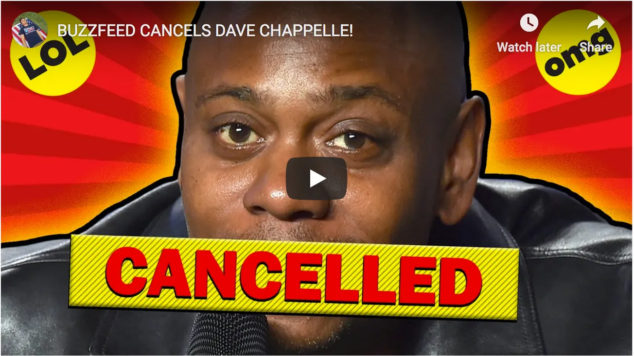 Buzzfeed Cancels Dave Chappelle!