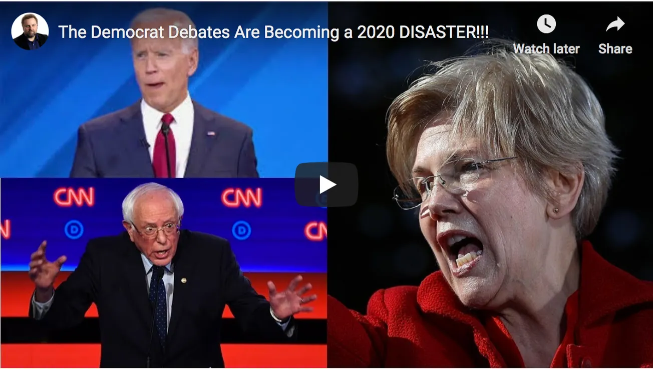 The Democrat Debates are Becoming a 2020 Disaster