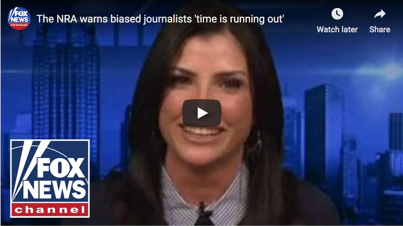 The NRA Warns Biased Journalists ‘Time is Running Out’