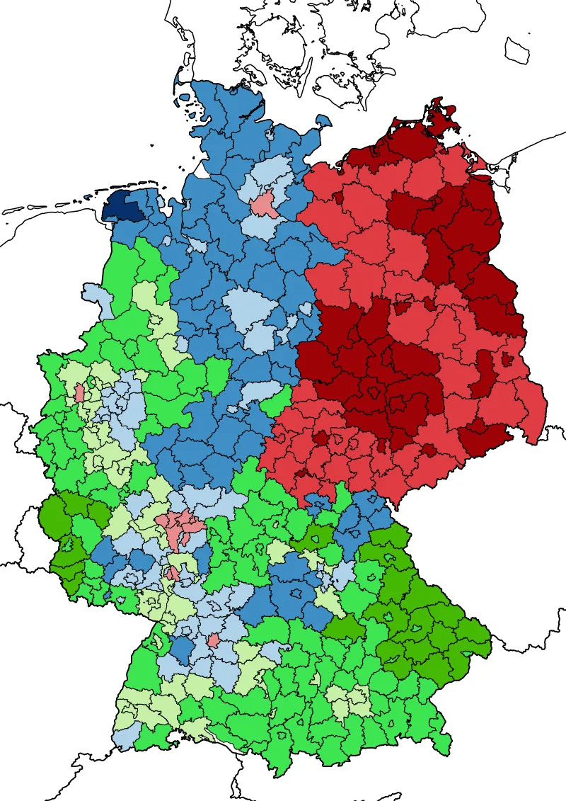 Map of the Day: The Lasting Effect of the Berlin Wall on Belief