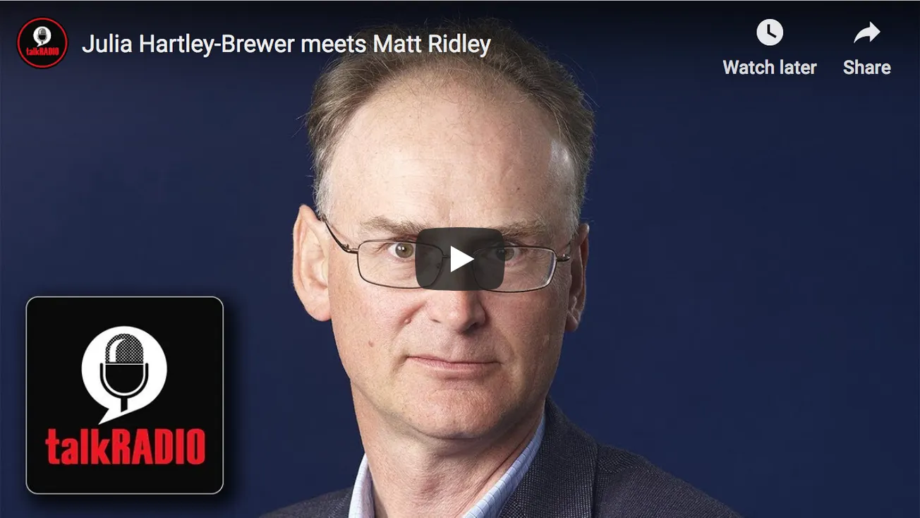 Julia Hartley-Brewer meets Matt Ridley