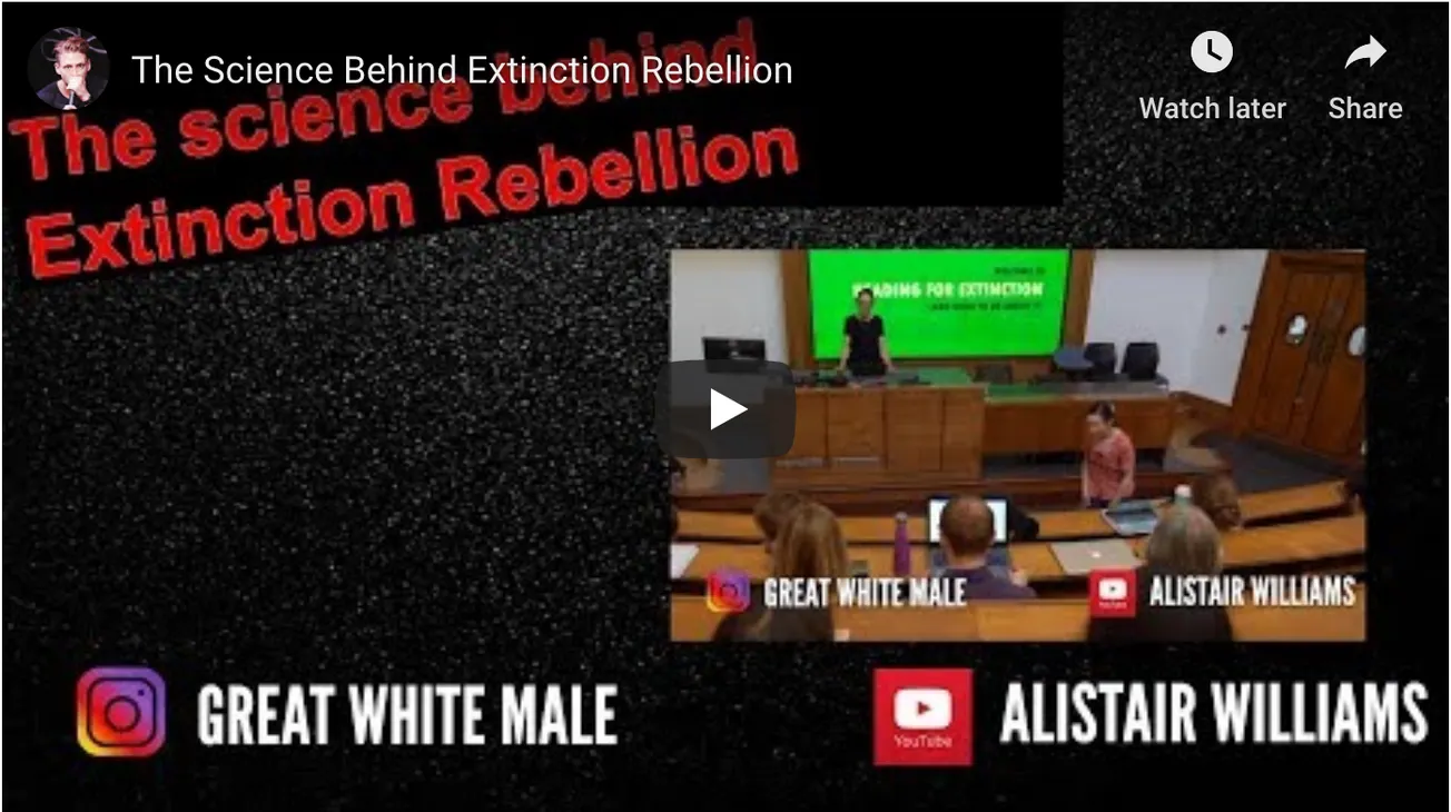 The Science Behind Extinction Rebellion