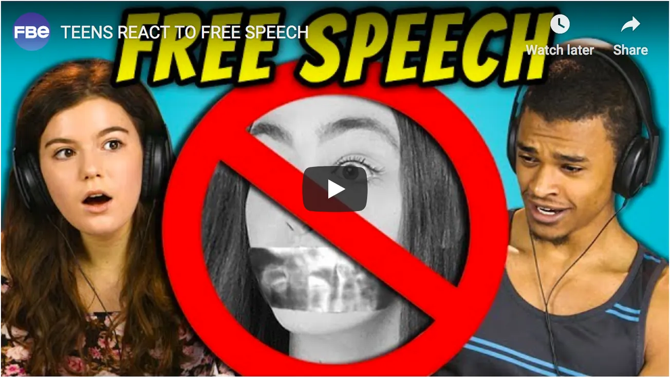Teens React to Free Speech