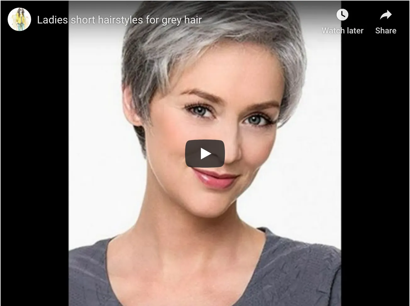 Short Hairstyles for Silver Hair