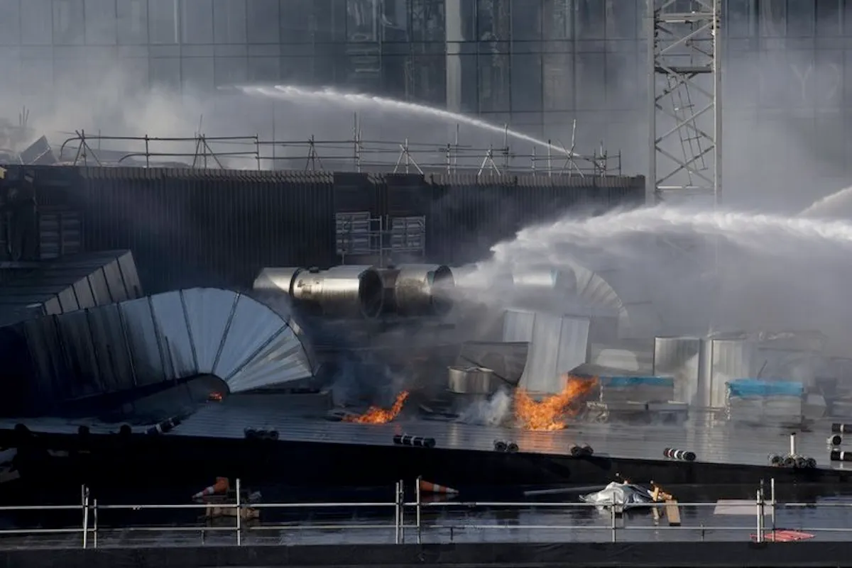 Auckland Sky City Fire – Live stream