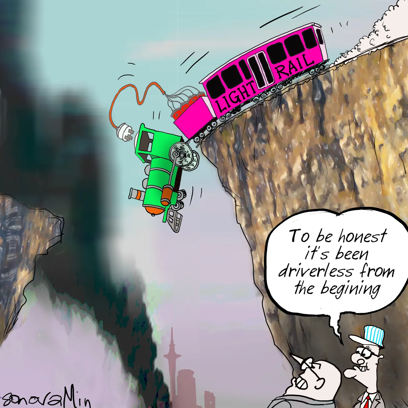 Michael Woodhouse – $35 Million for a Train That Hasn’t Left the Station