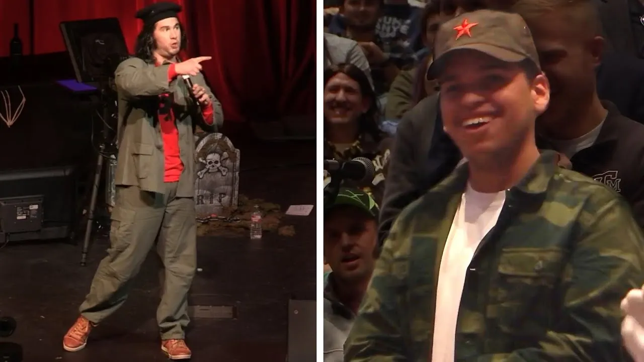 Crowder Answers Immigrant: CROWD Goes NUTS!