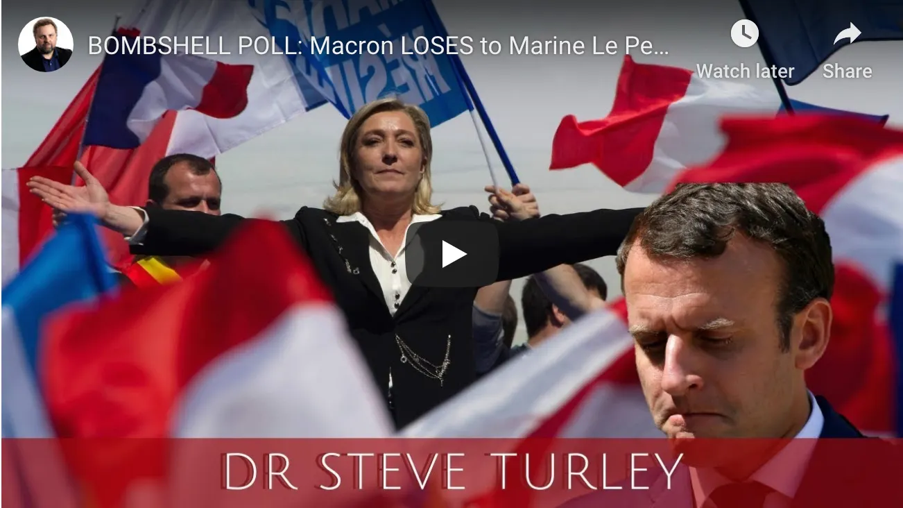 Bombshell Poll: Macron LOSES to Marine Le Pen for First Time!