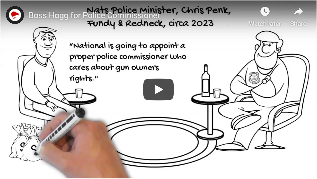 Boss Hogg for Police Commissioner