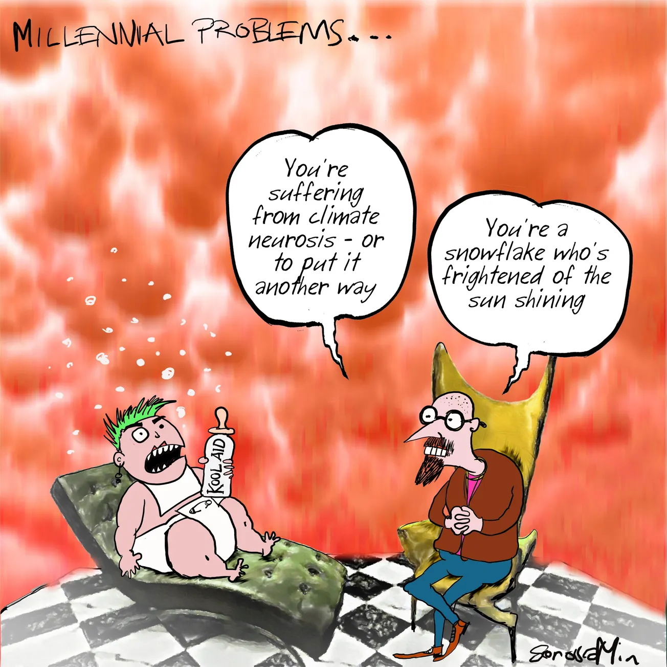 Cartoon of the Day by SonovaMin