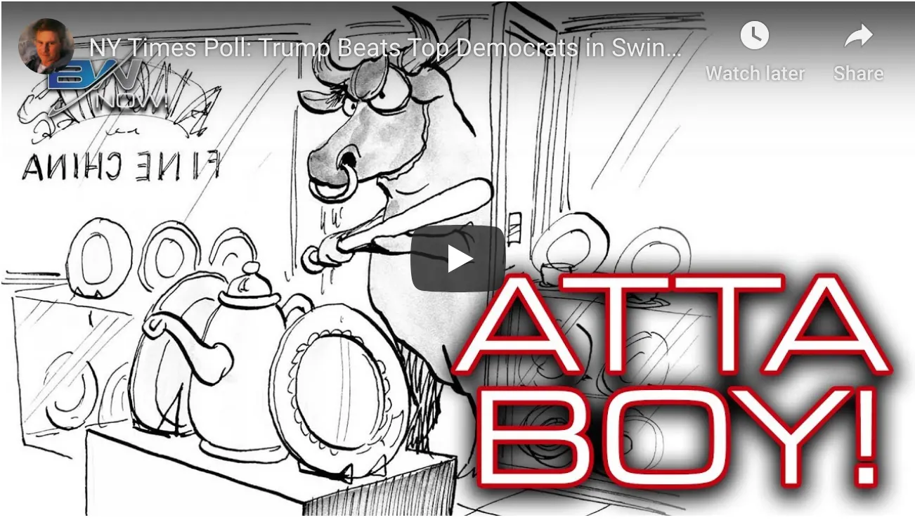 NY Times Poll: Trump Beats Top Democrats in Swing States On Path to 2020 Victory