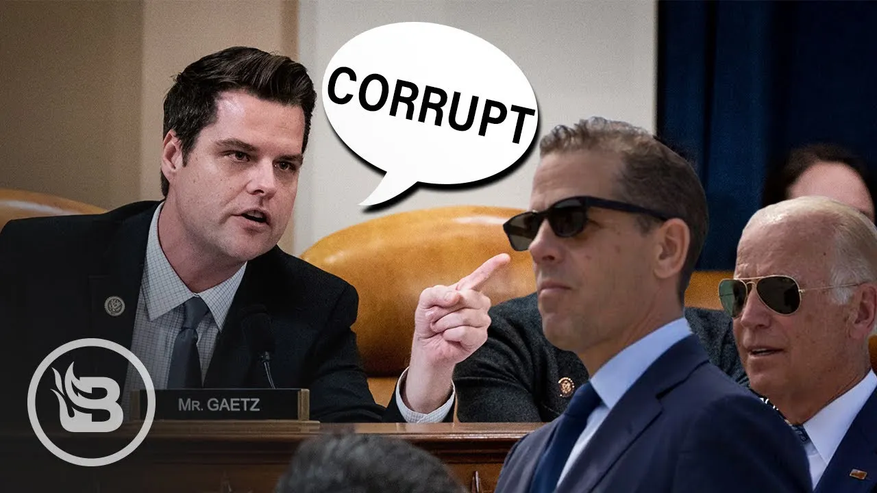 Rep. Gaetz Exposes Hunter Biden’s Dark History of Corruption