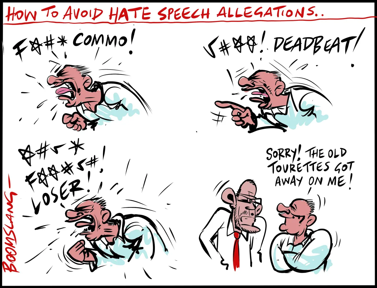 The BFD Cartoon of the Day by BoomSlang