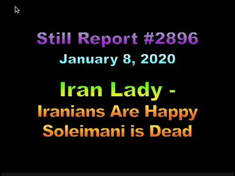 The BFD Video: Iran Lady – Iranians Are Happy Soleimani Dead