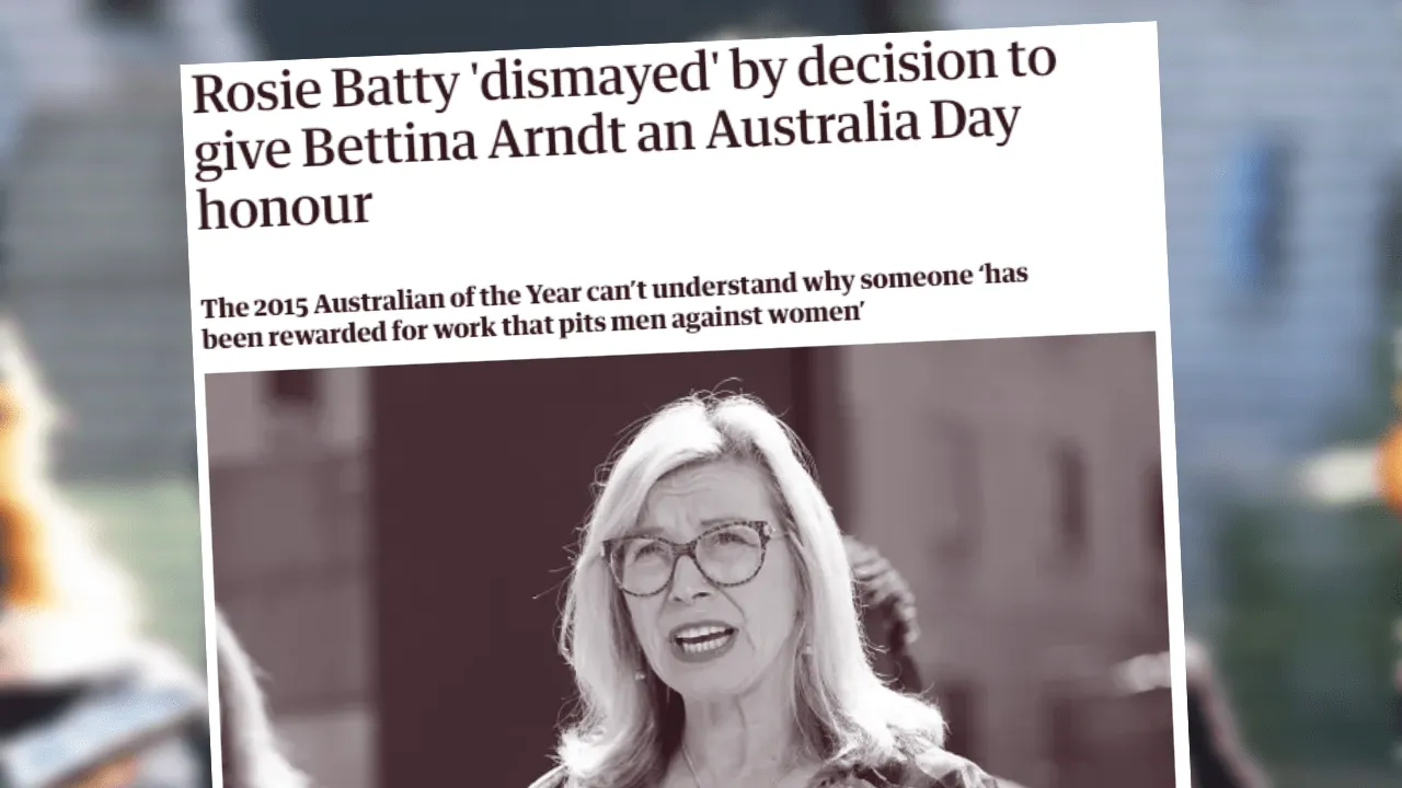Rosie Batty Doesn’t Think Work Which Pits Women Against Men Should Be Rewarded