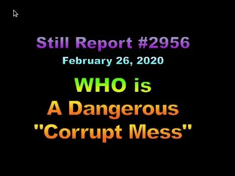 The BFD Video: WHO ‘ A Corrupt Mess’