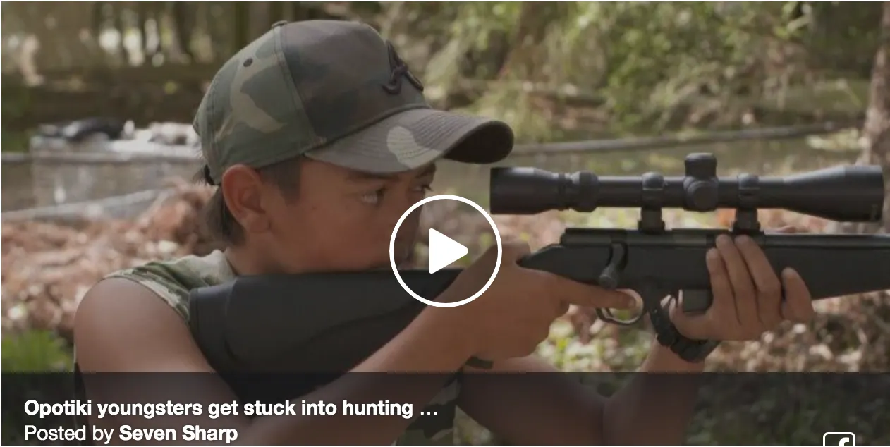 The BFD Video: Opotiki Children Hunting