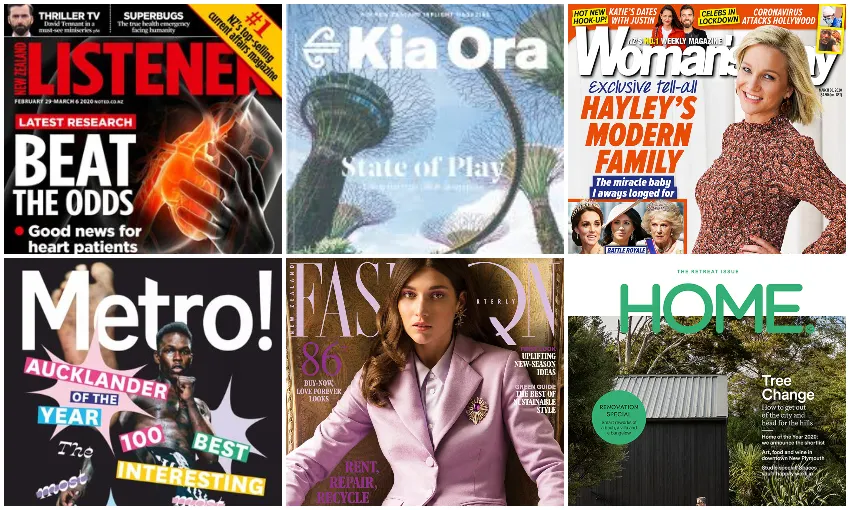 NZ Magazines Get a Bullet to the Back of the Head