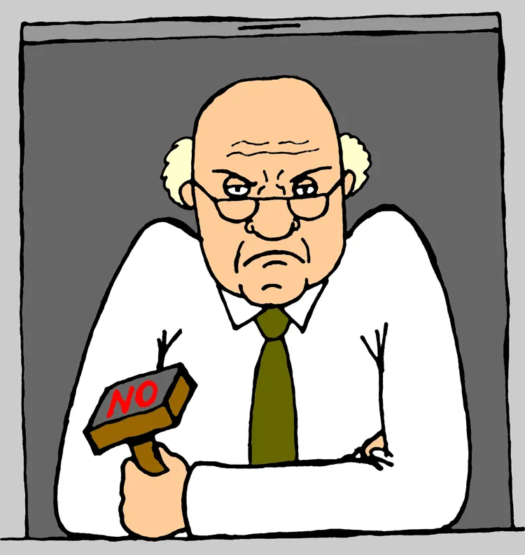 Inflexible, Bureaucratic Decision Making