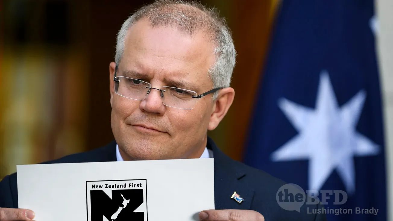 Morrison backs New Zealand First