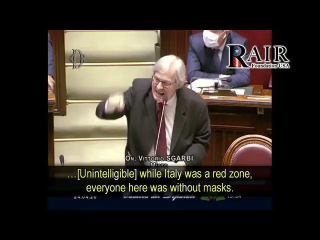 The BFD Video: Italian Leader Screams “Stop Lying I Have the True Numbers”