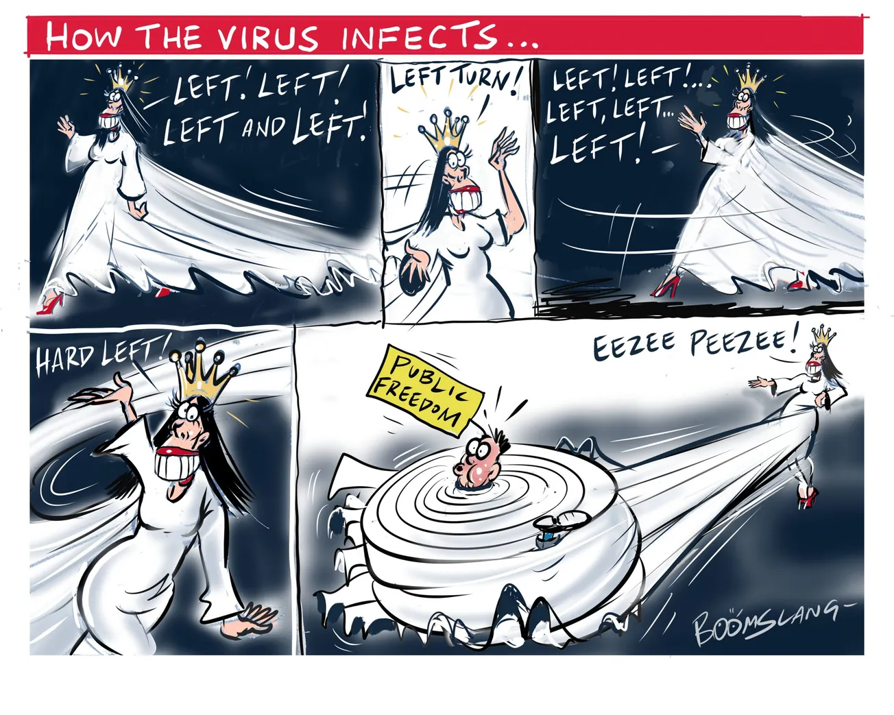 How the Virus Infects…