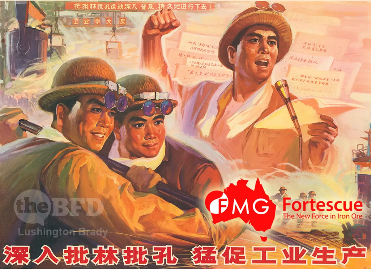 Twiggy Gets the Stick for China Support