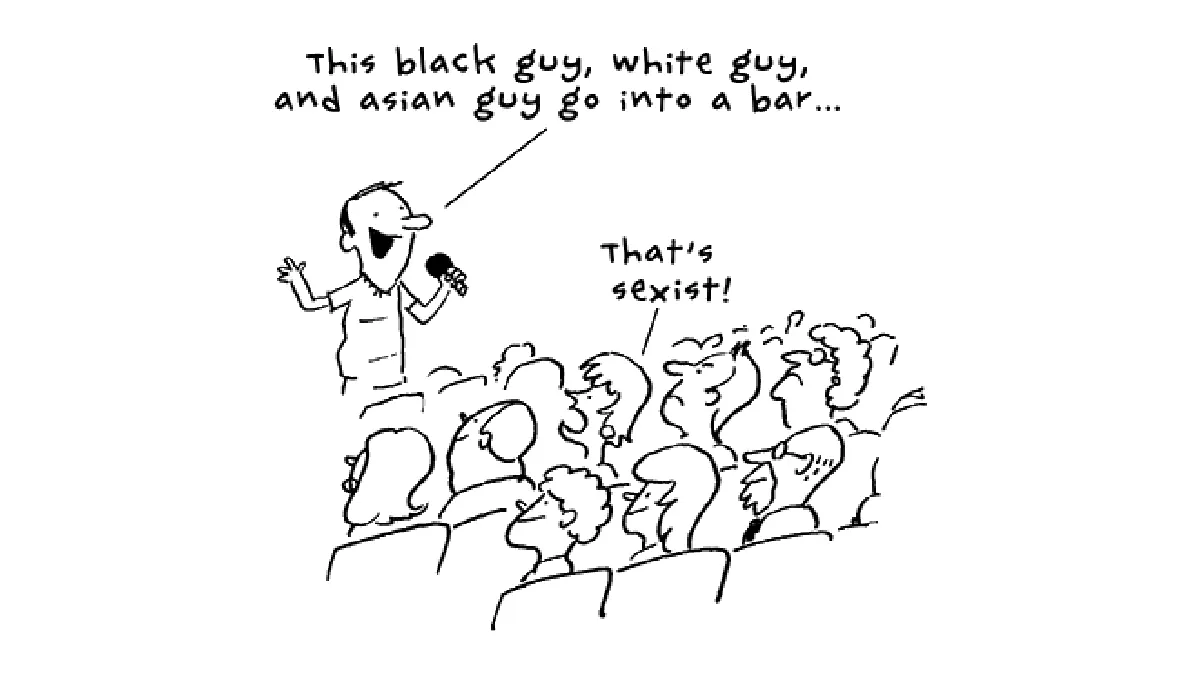 No Jokes Allowed: Only Double Standards