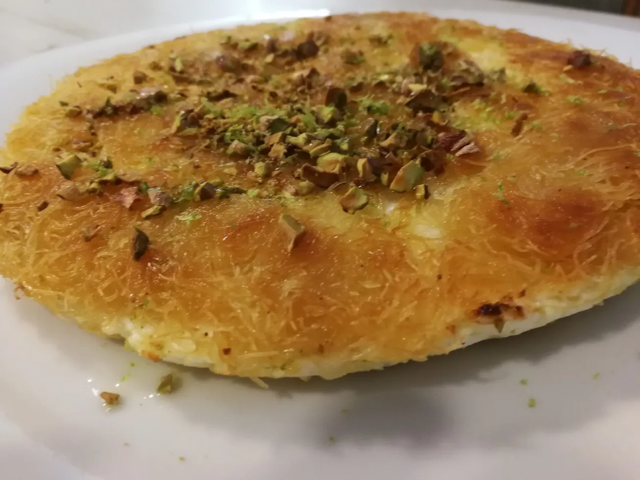 The BFD Food Column: Knafeh (Middle Eastern Sweet Cheese Pastry) & Sable Breton (French Butter Cookies)