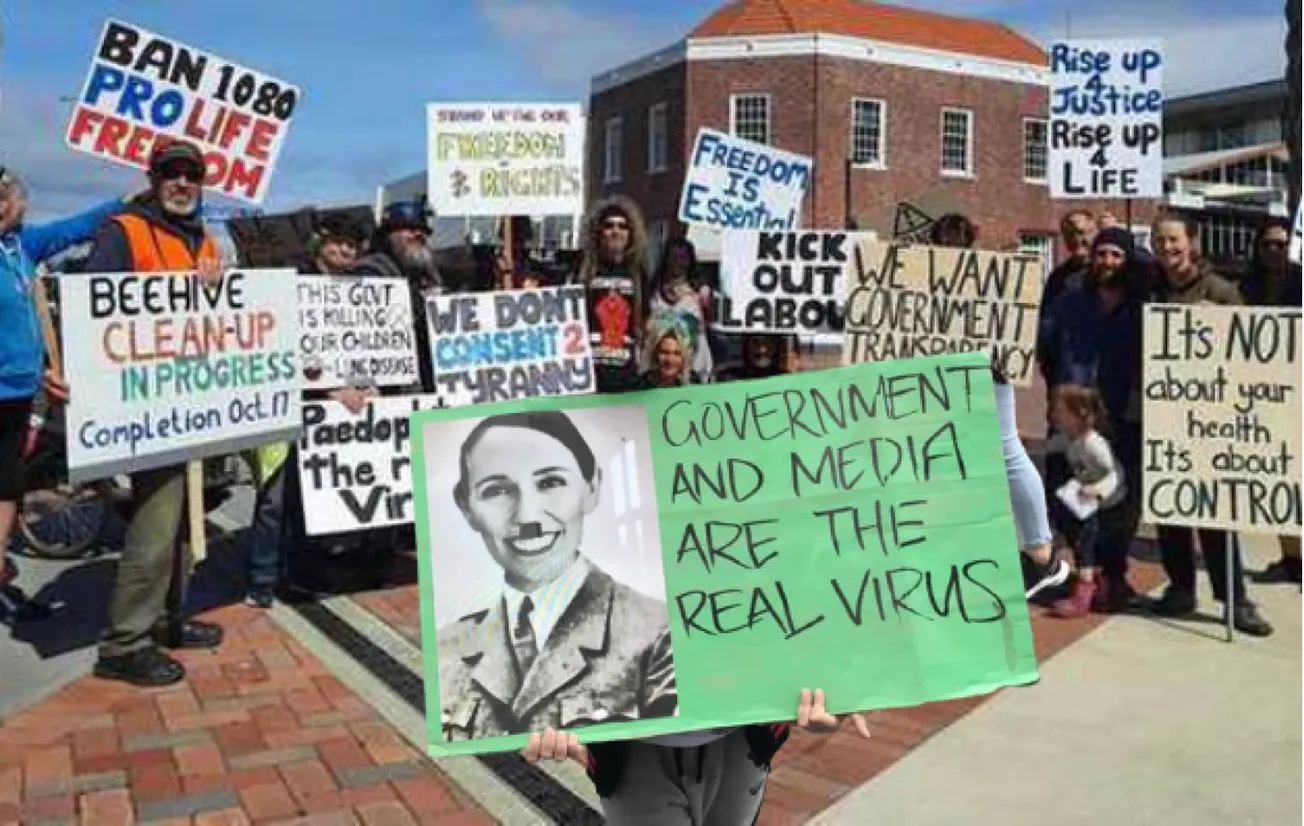 The BFD Anti lockdown protest