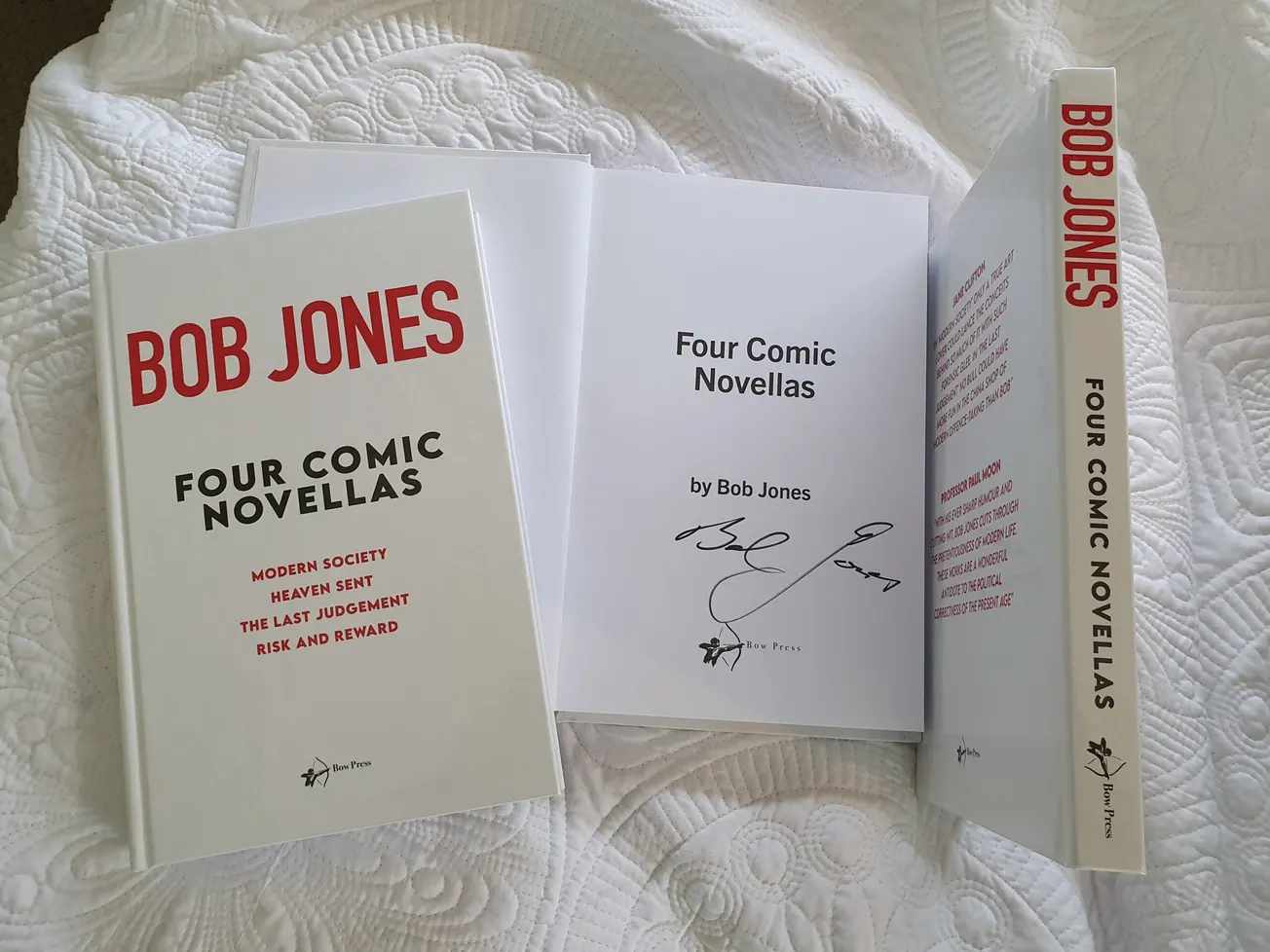 We Have THREE Signed First Edition Copies of Bob Jones’ Book to Give Away