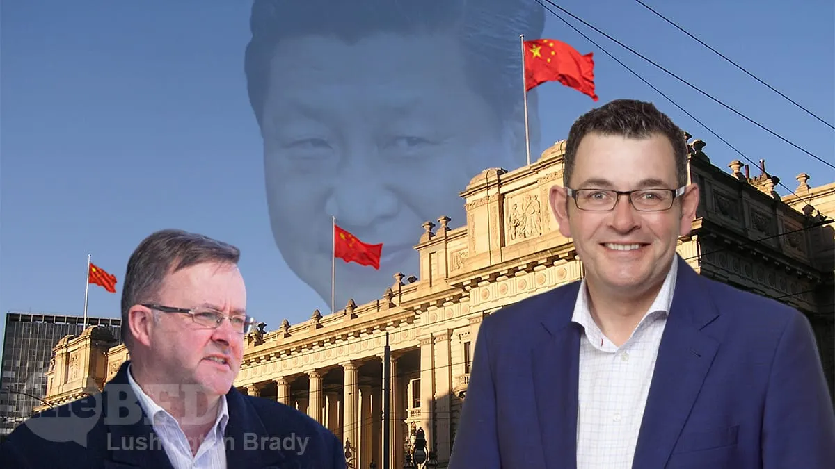 Labor Gives Ground on China