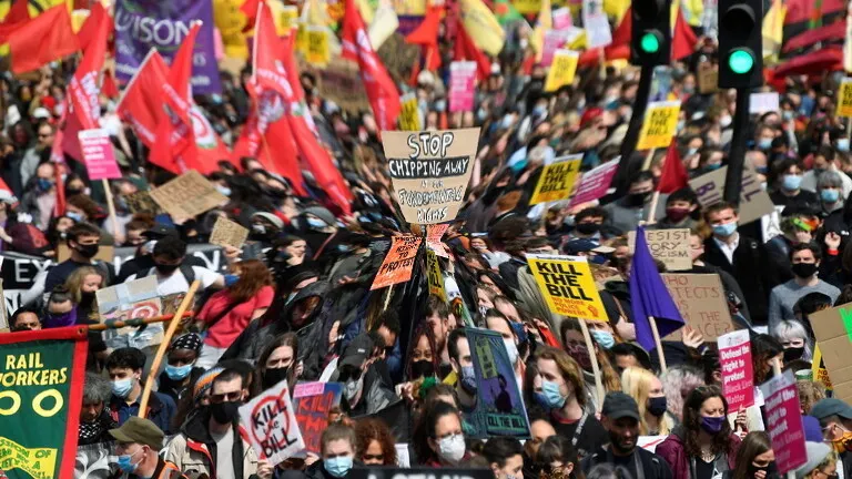 1,000+ join ‘Kill the Bill’ rally on May Day in London