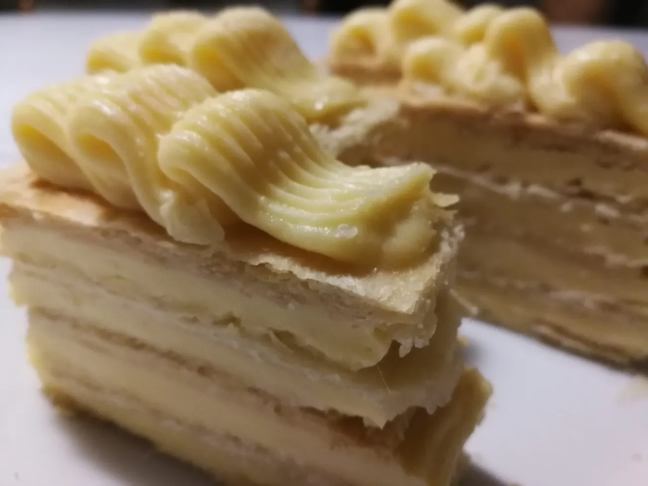 The BFD Food Column: Napoleon Cake-Vanilla Slice