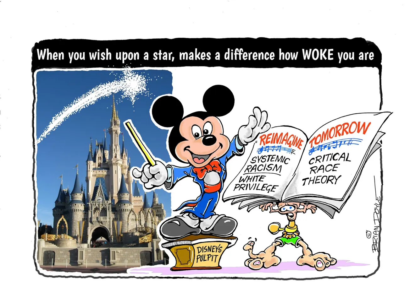 Disney’s Embrace of Wokeness Is a Mickey Mouse Move