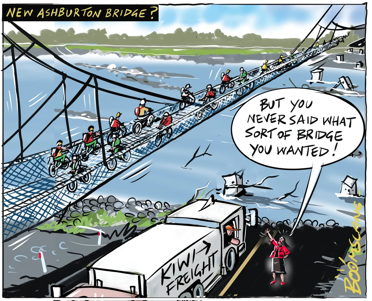 Time to Back-Pedal on Cycle Bridge